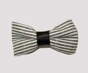 #CNG030 - Dog Clip - Clip 'n Go, Classic Stripe, Black/White