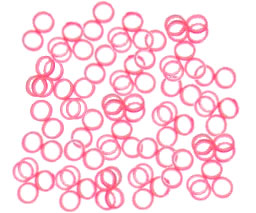 #G4997 - Grooming Bands (Elastics) 1/4", Fuchsia