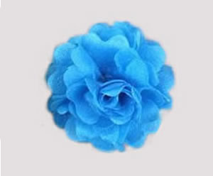 #ASPRBLM55 - Dog Hair Clip - Spring Blossom, Azure Blue