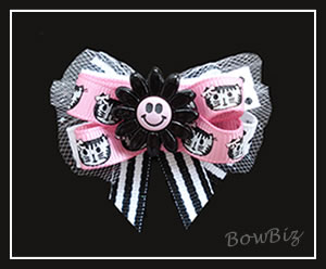 #BTQ170 - Boutique Dog Bow - Little Miss Purr-fect