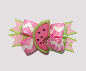 #BTQM370- Mini Boutique Bow Burst of Good Taste, Watermelon