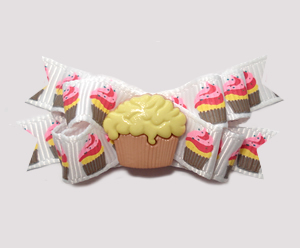 #BTQM874 - Mini Boutique Dog Bow Cupcakes Galore!