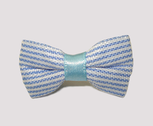 #CNG040- Dog Hair Clip - Clip 'n Go, Classic Stripe, Blue/White