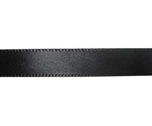 #DIY38-0590 - 12" of 3/8" Ribbon - Classic Black