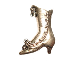 #DIYEM-4540 - Novelty Button Tiny Victorian Boot