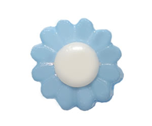 #DIYEM-4680 - Novelty Button Flower, Blue