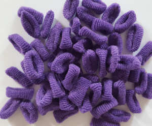 #SF0029 - MINI Scrunchies - Purple, 25 pc