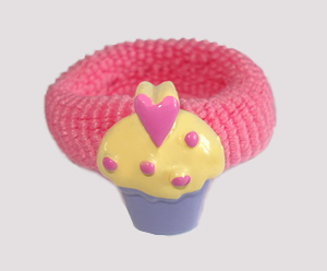 #SF0483 - Scrunchie Fun - My Little Cupcake, Pink Band