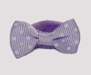 #SFSD60 - Scrunchie Fun - Lovely Lavender with White Dots