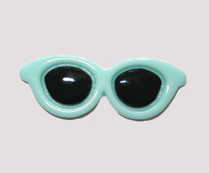 #SG007 - Dog Hair Clip - Sizzlin' Summer Sunglasses - Light Blue
