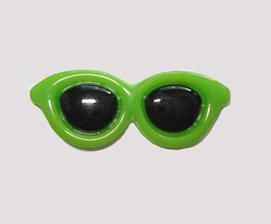 #SG011 - Dog Hair Clip - Sizzlin' Summer Sunglasses - Green